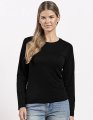 Dames T-shirt LS Promodoro Premium-T zwart
